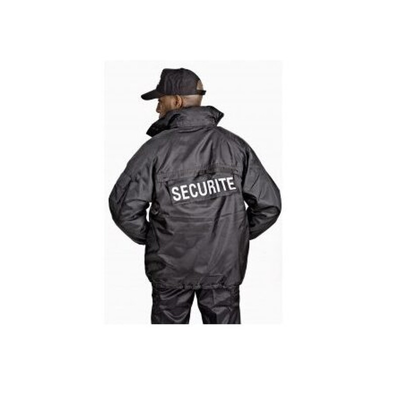 Blouson SECURITE noir